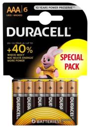 Батарейка Duracell Duralock Basic AAA/LR03 6 шт
