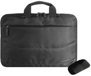 Сумка для ноутбука Tucano Idea Black 15.6 (BU-BIDEA-WM) + бездротова USB-миша