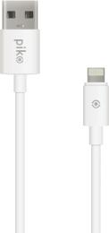 Дата-кабель Piko CB-UL12 USB (тато) - Lightning (тато) 2 м White