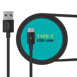 Дата-кабель Piko CB-UT12 USB (тато) - Type-C (тато) 2 м Black (1283126493850)