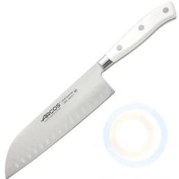 Кухонний ніж Arcos Riviera Сантоку 180 мм White (233524)