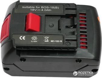 Акумулятор для електроінструменту PowerPlant Bosch GD-BOS-18 (B) DV00PT0004 18 В Li-Ion 4 Агод