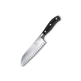 Кухонний ніж Victorinox Grand Maitre Santoku 17 см Black (7.7323.17G)