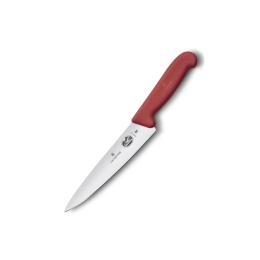 Кухонний ніж Victorinox Fibrox Carving 25 см Red (5.2001.25)