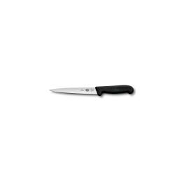 Кухонний ніж Victorinox Fibrox Filleting Flexible 18 см Black (5.3703.18)