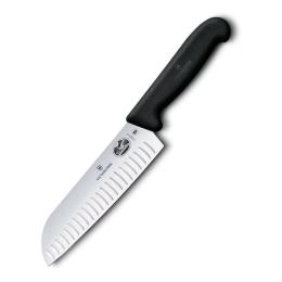 Кухонний ніж Victorinox Fibrox Santoku 17 см Black (5.2523.17)