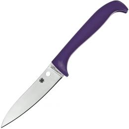 Кухонний ніж Spyderco Counter Puppy, 7Cr17, Plastic Purple
