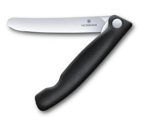 Кухонний ніж Victorinox SwissClassic Foldable Paring 11 см Black (6.7803.FB)
