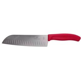 Кухонний ніж Victorinox SwissClassic Santoku 17 см Red (6.8521.17G)