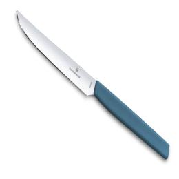 Кухонний ніж Victorinox Swiss Modern Steak 12 см Blue (6.9006.122)