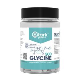 Stark Pharm Glycine Mega Tabs 500mg - 120 tabs (2023-10-4319)