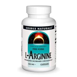 Source Naturals L-Arginine 500 mg - 50 tabs (2023-10-6160)