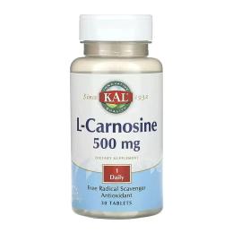 KAL L-Carnosine 500mg - 30 caps (2023-10-7164)