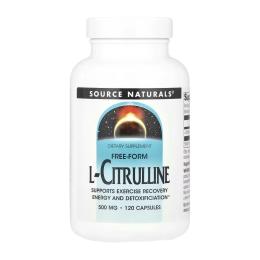 Цитрулін Source Naturals L-Citrulline 500 mg - 120 caps (2023-10-4323)
