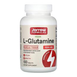 Jarrow Formulas L-Glutamine 1000 mg - 100 tabs (2023-10-7733)