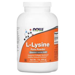 Now Foods L-Lysine Powder - 454g (2022-10-1699)