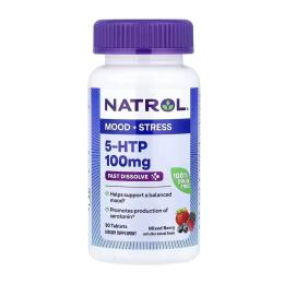Natrol 5-HTP 100mg Fast Dissolve - 30 tabs (2023-10-6243)
