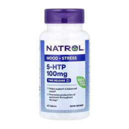 Natrol 5-HTP 100mg Time Release - 45 tabs (2023-10-6239)