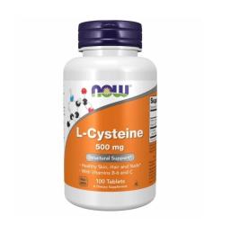 Now Foods Cysteine 500mg - 100 tabs (2022-10-0649)