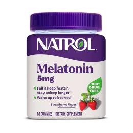 Natrol Melatonin 5mg - 60 gummies (2023-10-6223)