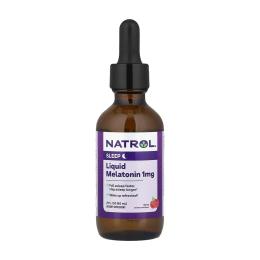 Natrol Melatonin Liquid 1mg - 60 ml (2023-10-6229)