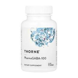 Thorne PharmaGABA 100 - 60 caps (2023-10-4691)