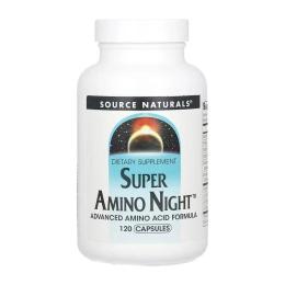 Source Naturals Super Amino Night - 120 caps (2023-10-4325)