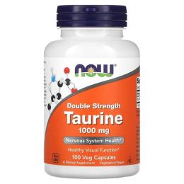 Now Foods Taurine 1000mg - 100 vcaps (2022-09-1175)