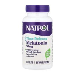 Natrol Time Release Melatonin 10mg - 60 tab (100-13-0525184-20)