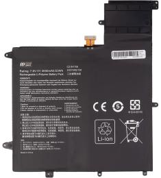 Акумулятор до ноутбука PowerPlant ASUS ZenBook Flip S UX370 C21N1706 7.6V 3000mAh (NB432332)