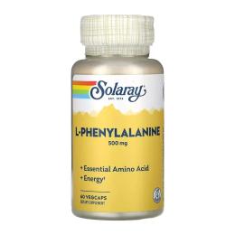 Solaray L-Phenylalanine 500mg - 60 vcaps (2023-10-6755)