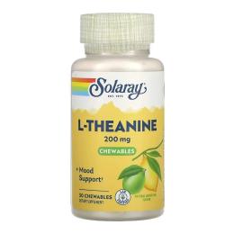 Solaray L-Theanine 200mg - 30 chewables (2023-10-6789)