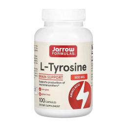 Jarrow Formulas L-Tyrosine 500 mg - 100 caps (2023-10-6205)