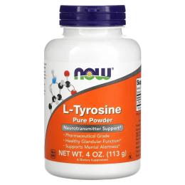 Тирозин Now Foods L-Tyrosine Powder - 113g (2022-10-2555)