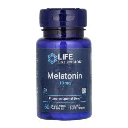 Life Extension Melatonin 10 mg - 60 veg caps (2023-10-3414)