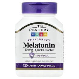 21st Century Melatonin 10 mg Quick Dissolve - 120 tabs (100-44-7039410-20)