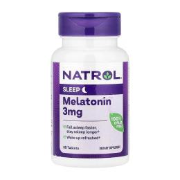 Natrol Melatonin 3mg - 60 tabs (100-59-0583370-20)