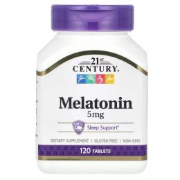 21st Century Melatonin 5 mg - 120 tabs (100-96-6179401-20)