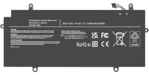 Акумулятор до ноутбука Toshiba PA5136U 52Wh 3480mAh, 4cell, 15.2V, Li-ion (A71173)