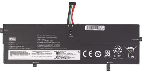 Акумулятор до ноутбука PowerPlant LENOVO IdeaPad Yoga 7 L21M4PE3 15.4V 4350mAh (NB482740)
