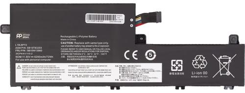 Акумулятор до ноутбука PowerPlant LENOVO ThinkPad T15P Gen 1 L19L6P72 11.55V 6200mAh (NB482764)