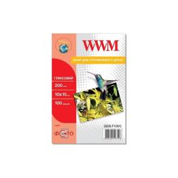 Фотопапір WWM 10x15 (G200.F100 / G200.F100/C)