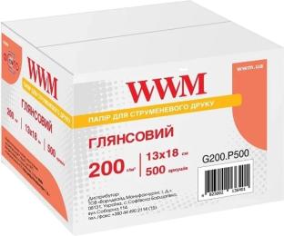 Фотопапір WWM 13x18 (G200.P500)