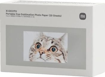 Фотопапір Xiaomi Portable Dye-Sublimation Photo Paper (20 Sheets) (BHR082NGL)