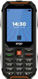 Кнопковий телефон Ergo E283 Black Orange Dual Sim