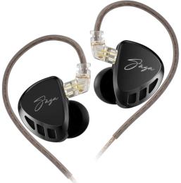 Дротові навушники Knowledge Zenith Saga NO MIC Balance Black