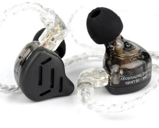 Дротові навушники Knowledge Zenith ZAX NO MIC Black