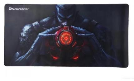 Килимок для мишки GravaStar WARRIOR, XL (900х450х3мм) Black