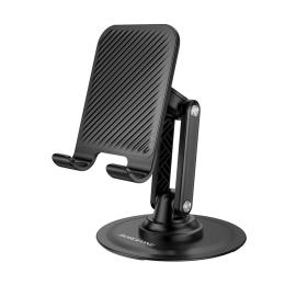 Тримач-підставка для телефона Borofone BH128 Admirado dual-axis rotating desktop stand Black