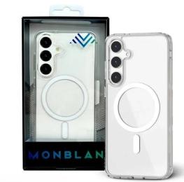 Чохол-накладка Monblan (MMCS26) для Samsung S26 Magnetic Crystal Series Transparent